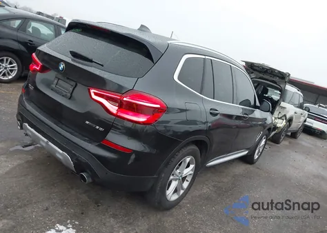 2019 BMW X3 Sdrive30I из США, поврежденный, VIN 5UXTR7C52KLR51626